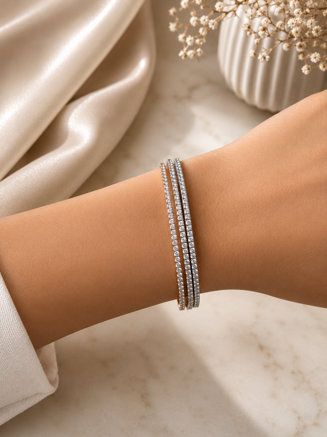 Pulsera flex de .85ct