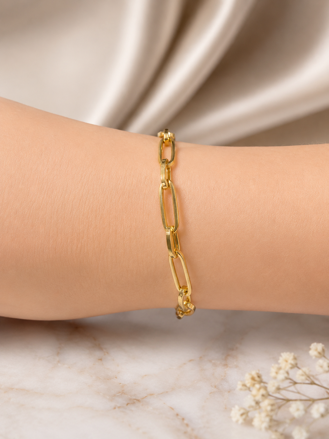 Pulsera paper clip