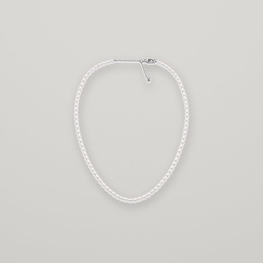 choker de perla arroz mini ajustable