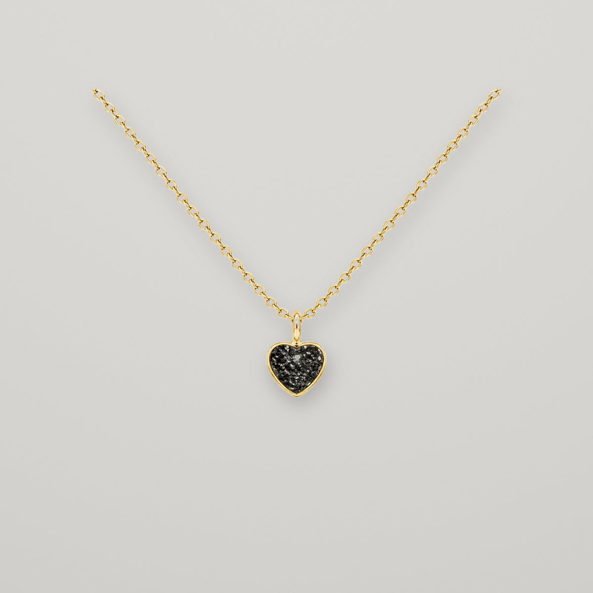 mini sagrado corazon de diamante negro 1